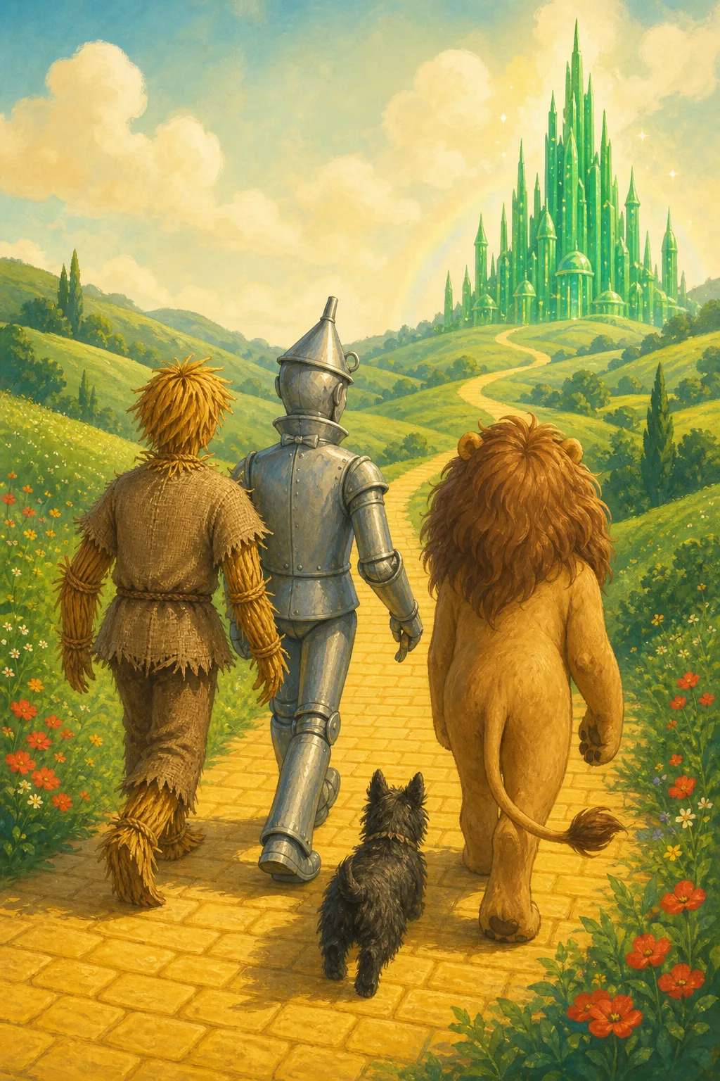 Cover of The Wonderful Wizard of Oz, comic edition