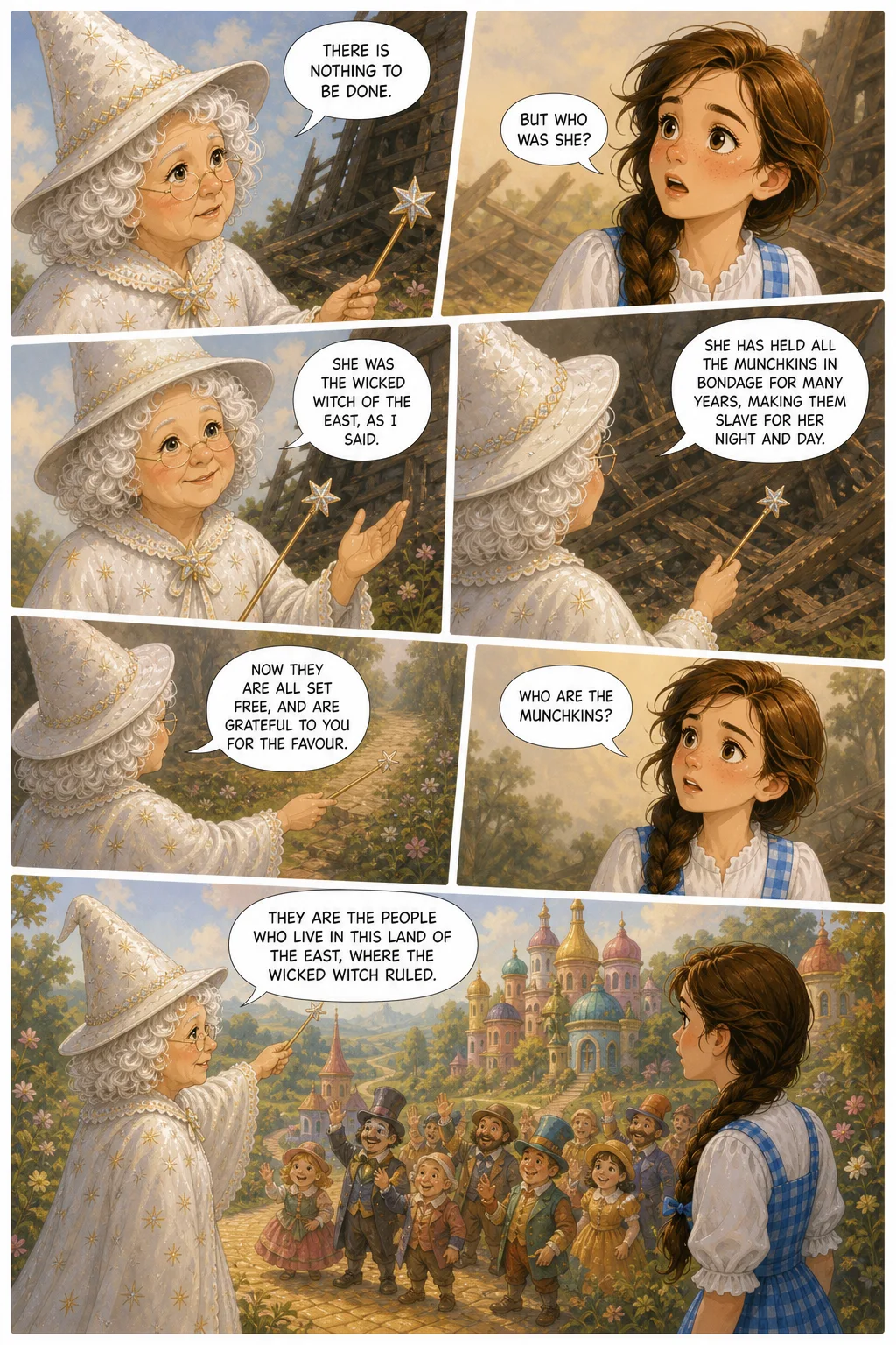 The Wonderful Wizard of Oz, illustrated page 13: [object Object]