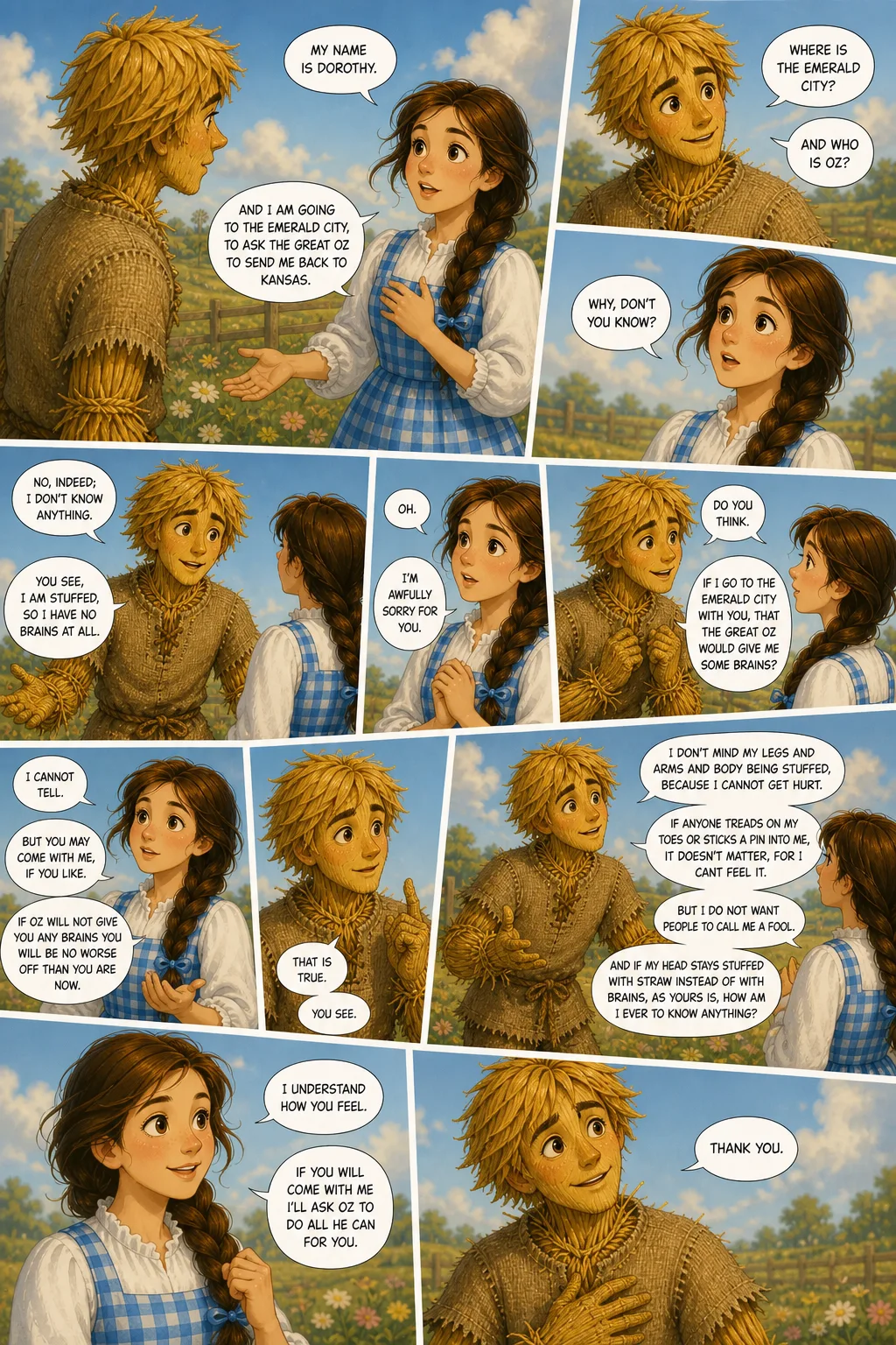 The Wonderful Wizard of Oz, illustrated page 27: [object Object]