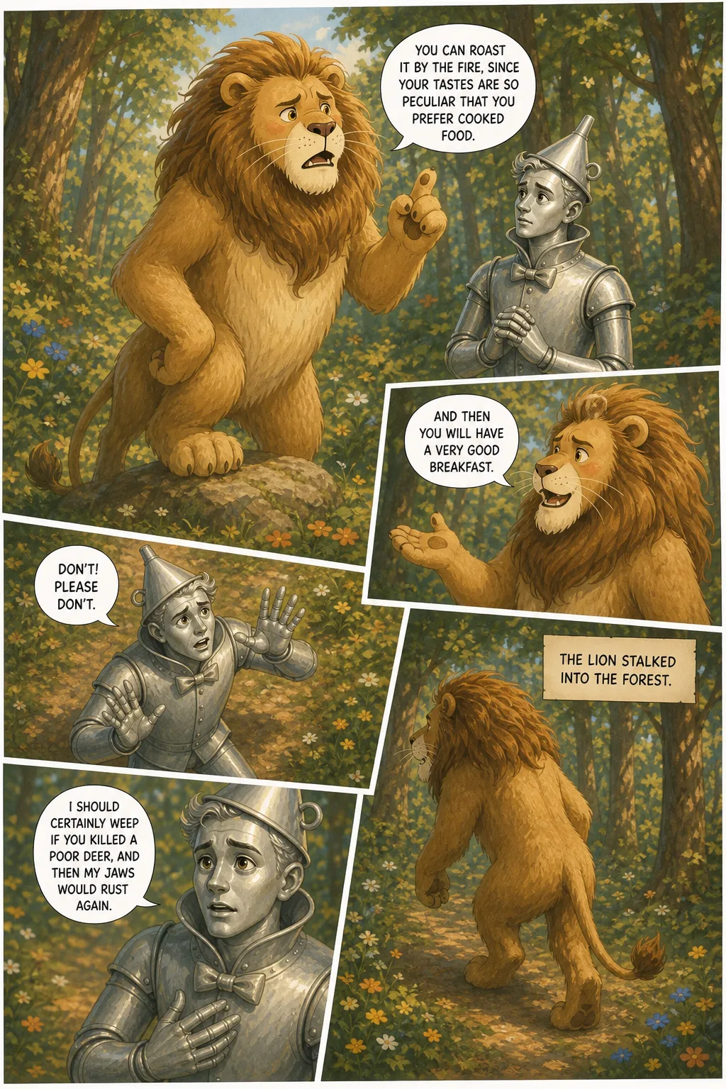 The Wonderful Wizard of Oz, illustrated page 48: [object Object]