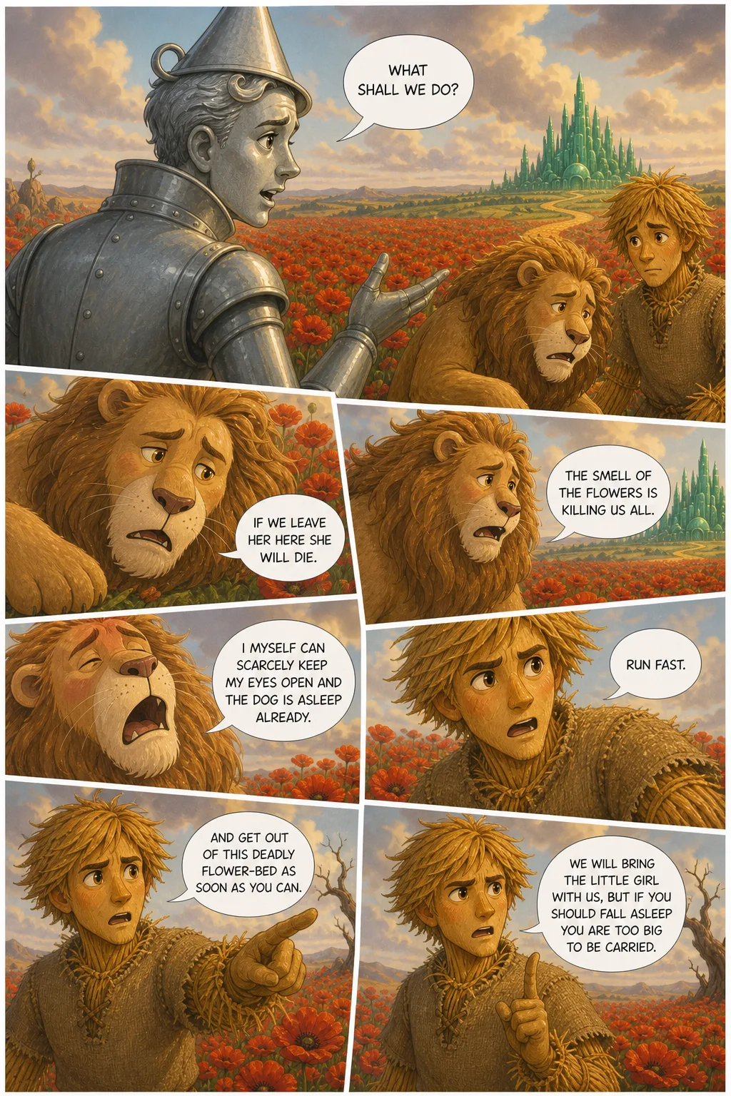 The Wonderful Wizard of Oz, illustrated page 63: [object Object]
