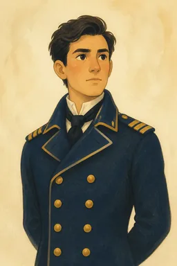 Portrait of Captain Smollett