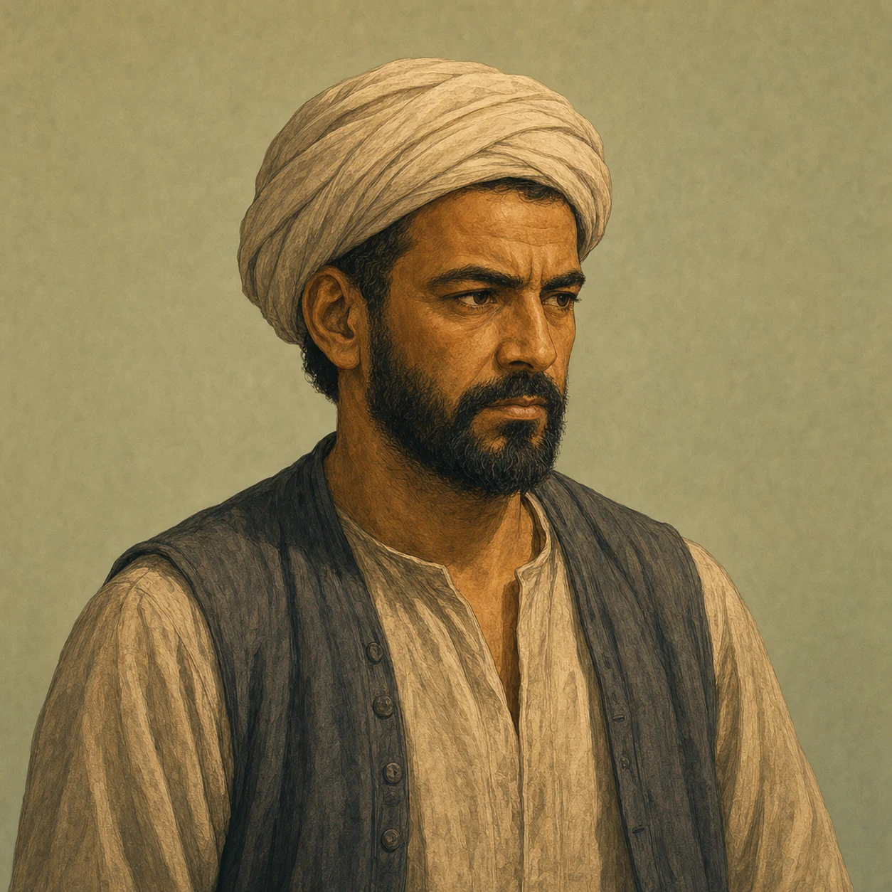 صورة مرسومة لشخصية محمود السبع