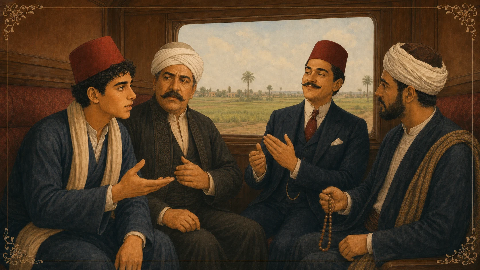 يتكلم التلميذ