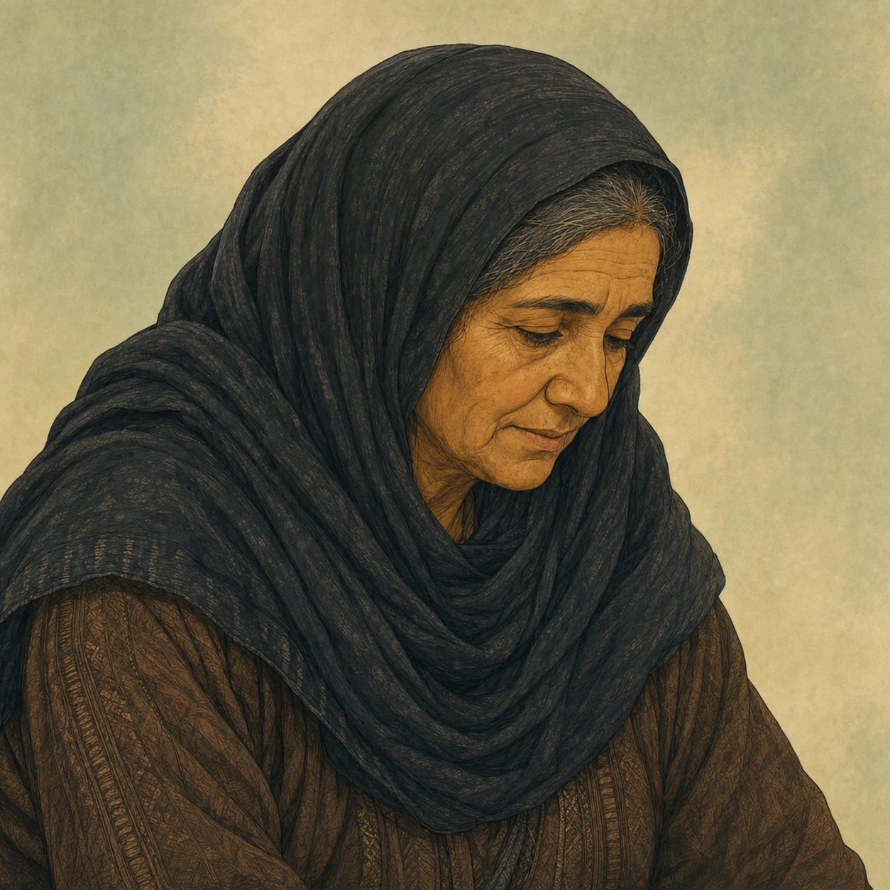 صورة مرسومة لشخصية صاحبة الدابة