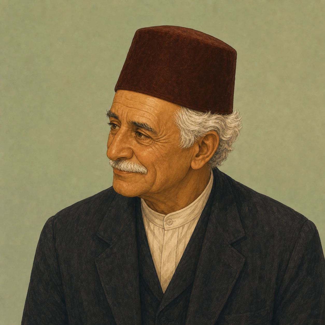 صورة مرسومة لشخصية المحسن