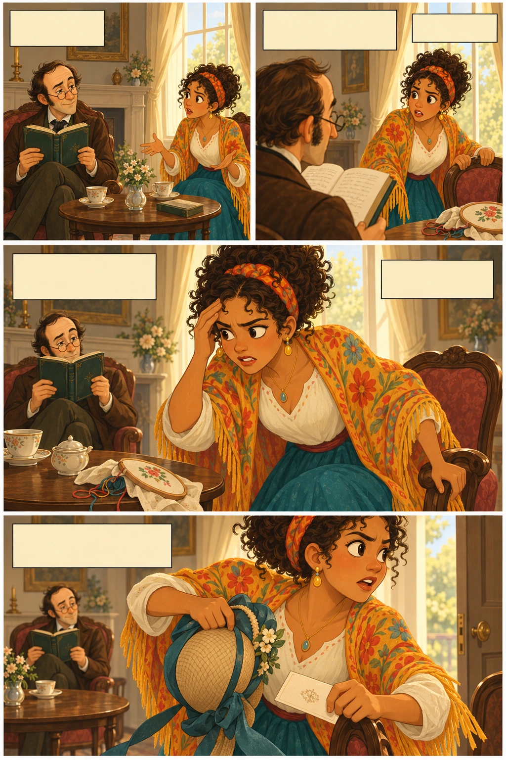 Orgullo y prejuicio, página 5: El señor Bennet era una mezcla tan peculiar de agudeza, humor sarcástico…