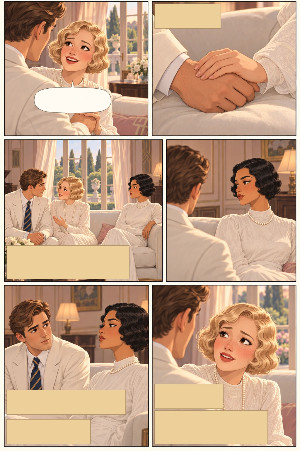 El gran Gatsby, página 6: Estoy p-paralizada de felicidad.