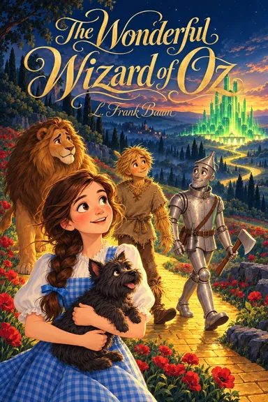 Portada de El maravilloso mago de Oz, edición en cómic