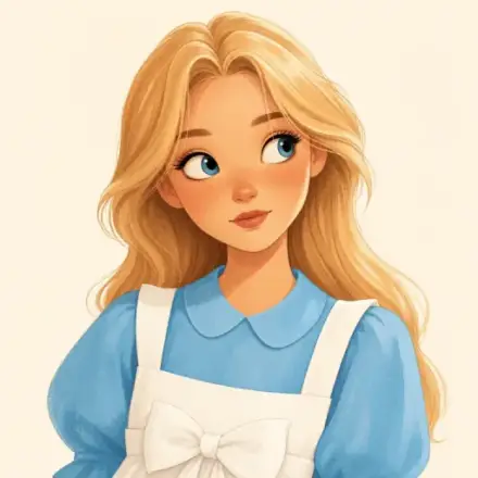 Alice, drawn as a character portrait.